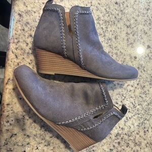 DV8 Blythe Whipswitch Wedge Bootie